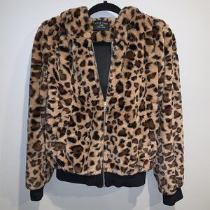Faux Cheetah Jacket